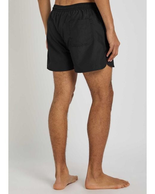 Jacquemus Black Le Short De Bain Puntini Shell Swim Shorts for men