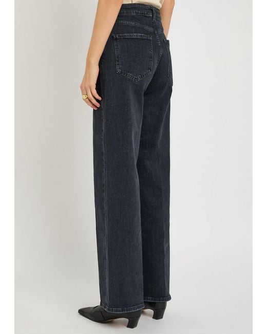 Rails Blue Getty Wide-Leg Jeans