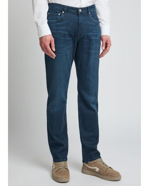 Citizens of Humanity Blue Elijah Straight-Leg Jeans for men