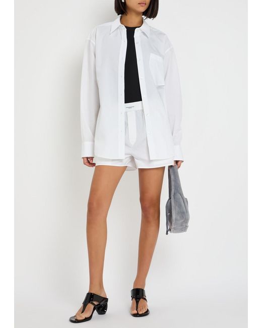 T By Alexander Wang White Cotton Shirt