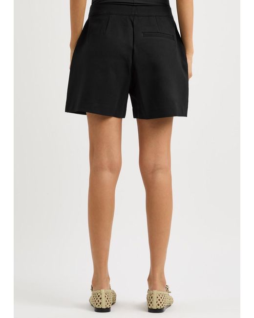 Spanx Black Perfect Stretch-Jersey Shorts