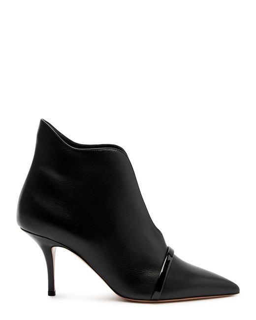 Malone Souliers Black Cora 70 Leather Ankle Boots
