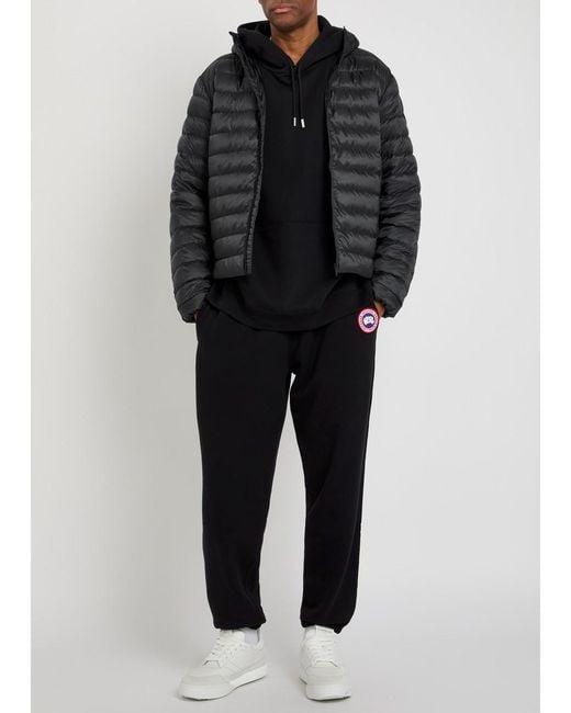 Canada Goose Black Stratus Padded Shell Jacket for men