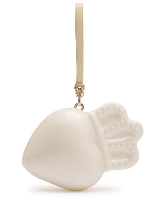 Simone Rocha Natural Claddagh Faux- Cross-Body Bag