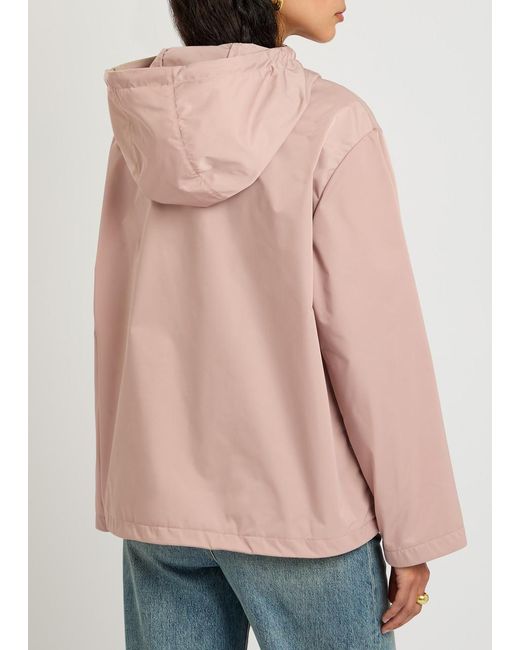 Moncler Pink Cassiopea Hooded Shell Jacket