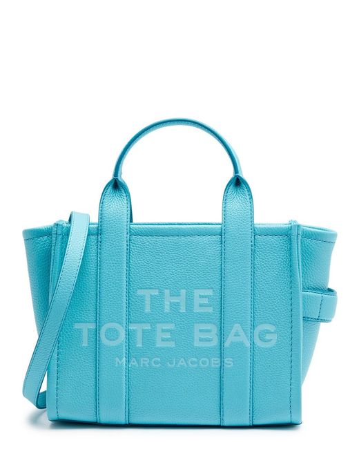 Marc Jacobs The Tote Micro Leather Tote in Blue