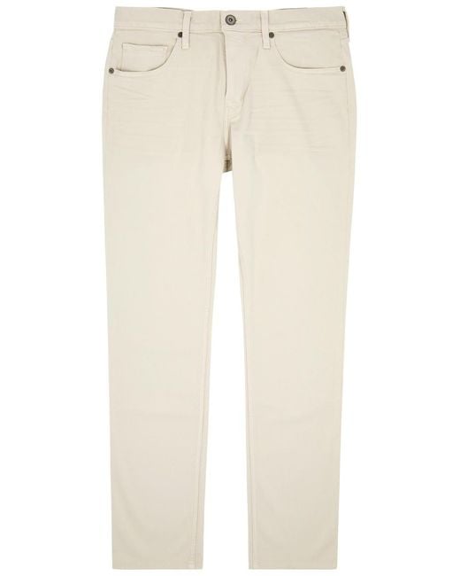 PAIGE Natural Federal Straight-Leg Jeans for men