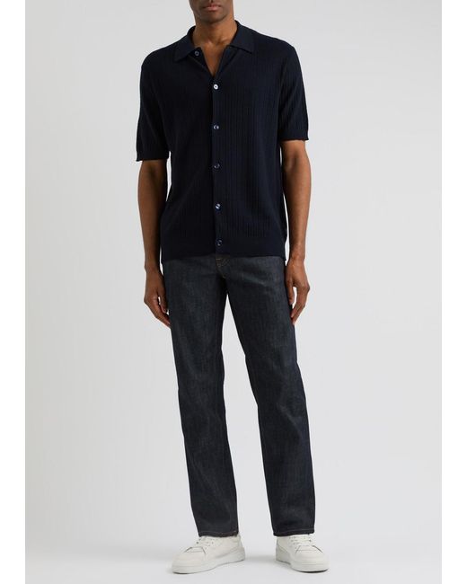 Nudie Jeans Blue Gritty Jackson Straight-Leg Jeans for men