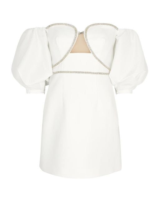 simple wedding dresses off the shoulder Off-the-Shoulder Flower A-line Wedding Dress