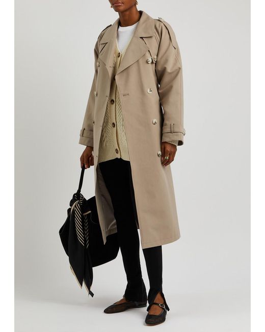 Meotine Natural Bobby Cotton Trench Coat