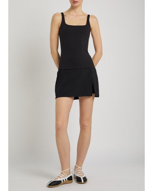 Tala Black Dayflex Minimal Stretch-Jersey Vest