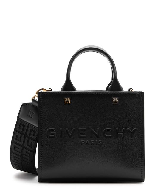 Givenchy Black G Tote Mini Leather Cross-body Bag