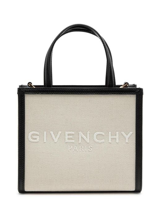 Givenchy Natural G-tote Mini Canvas Tote