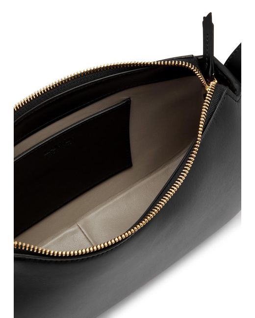 Lanvin Black Concerto Leather Shoulder Bag