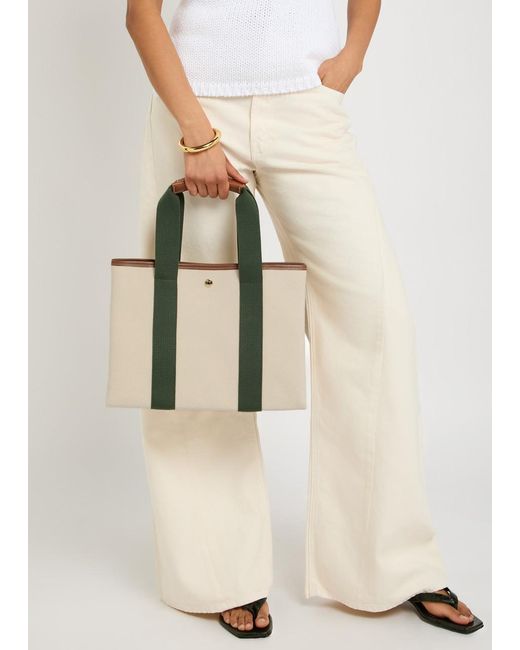 Rue de Verneuil Black Traversée M Essentials Canvas Tote Bag