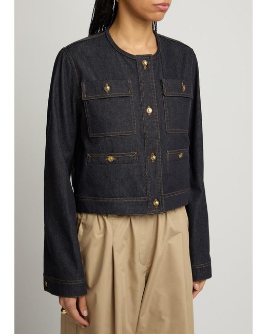 Moncler Black Tencin Stretch- Jacket