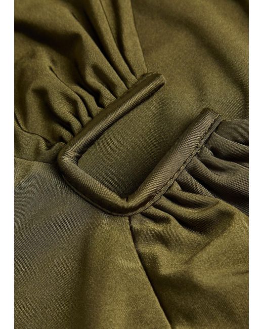 Away That Day Green Cannes Swimsuit