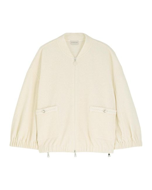 Moncler Natural Terry Sweatshirt