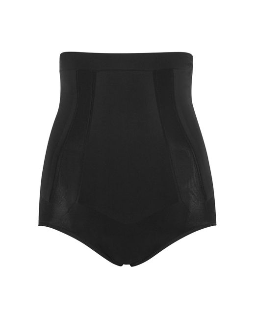 Spanx Black Oncore High-Waisted Briefs