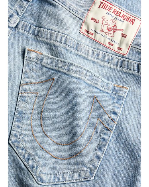 True Religion Blue Rocco Slim-Leg Jeans for men