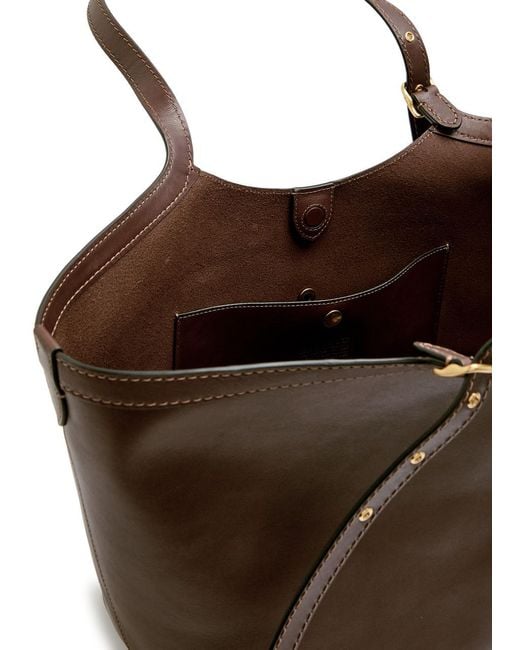 COACH Brown Gramercy Leather Tote