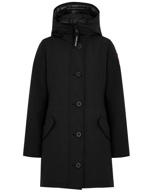 Canada Goose Rossclair Hooded Arctic-tech Parka, , Parka, Coat in Black