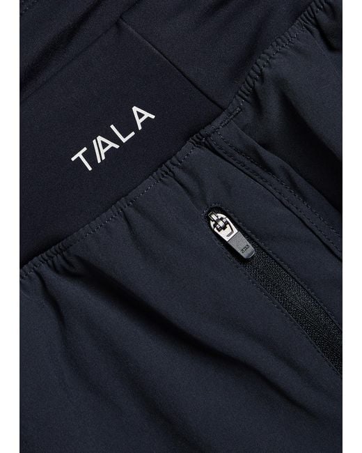 Tala Blue Skinluxe Stretch-Jersey Shorts