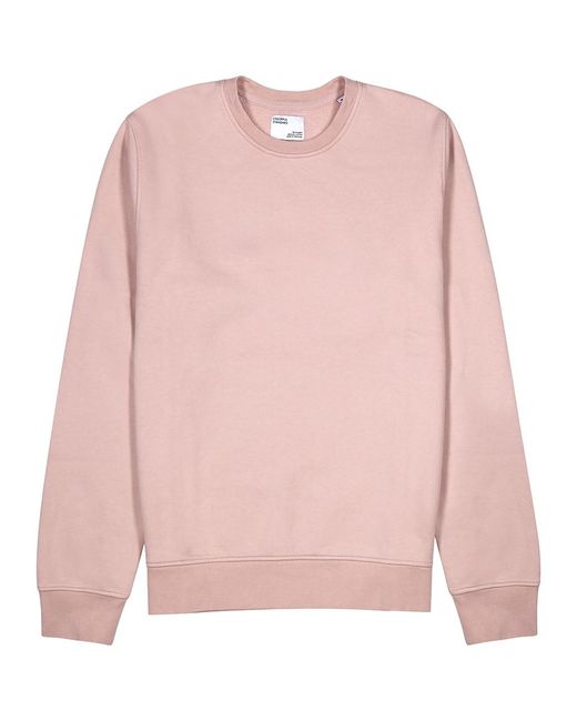 COLORFUL STANDARD Pink Cotton Sweatshirt for men