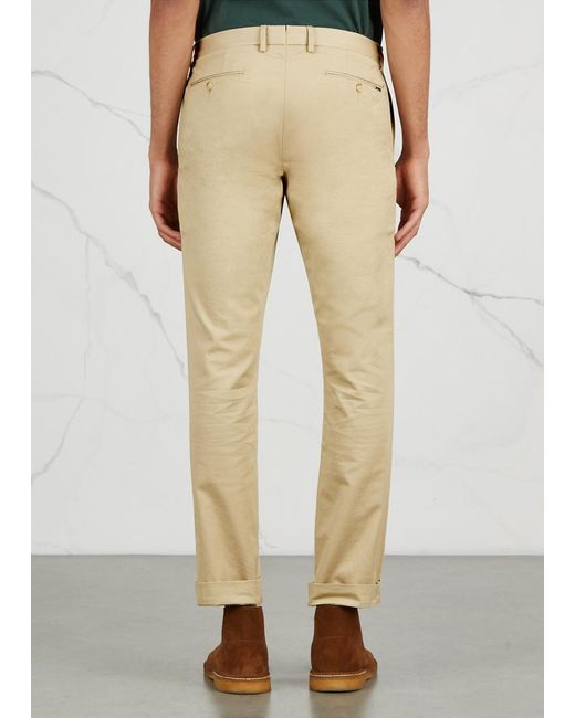Polo Ralph Lauren Natural Slim-Leg Stretch Cotton Chinos for men