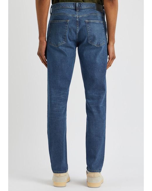 Citizens of Humanity Blue London Slim Tapered-leg Jeans for men