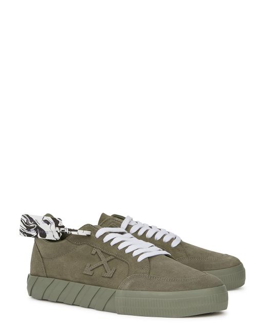 olive suede sneakers