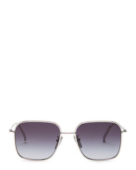 Prada Metallic Aviator-Style Metal Sunglasses