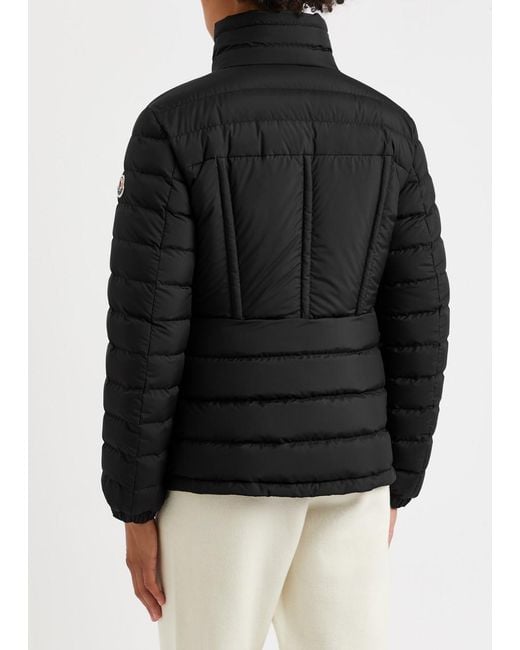 Moncler Black Abderos Quilted Shell Jacket