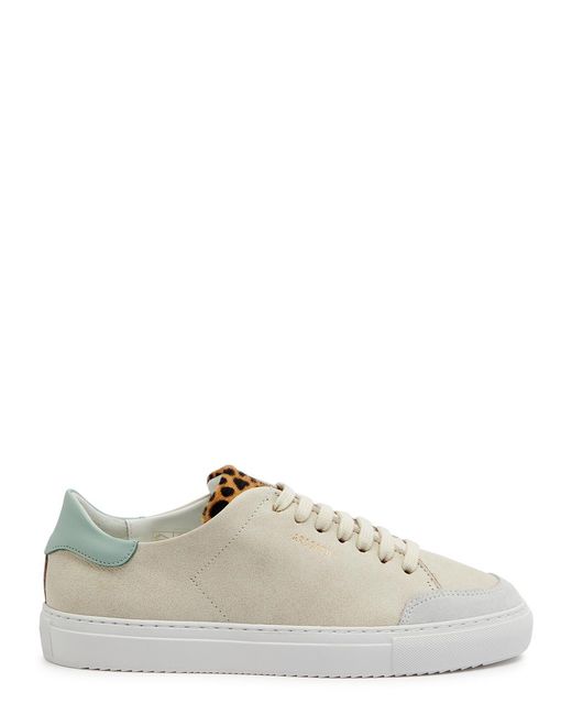 Axel Arigato White Clean 90 Panelled Leather Sneakers