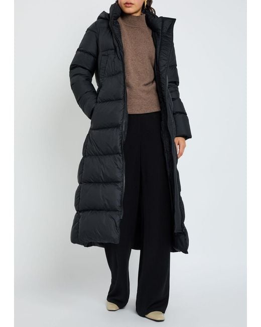 Canada Goose Black Mystique Quilted Arctic-Tech Coat