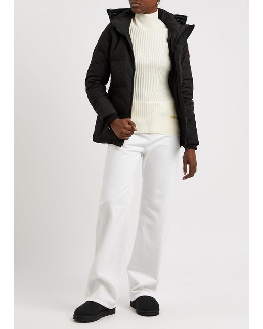 Canada Goose Black Chelsea Quilted Shell Parka