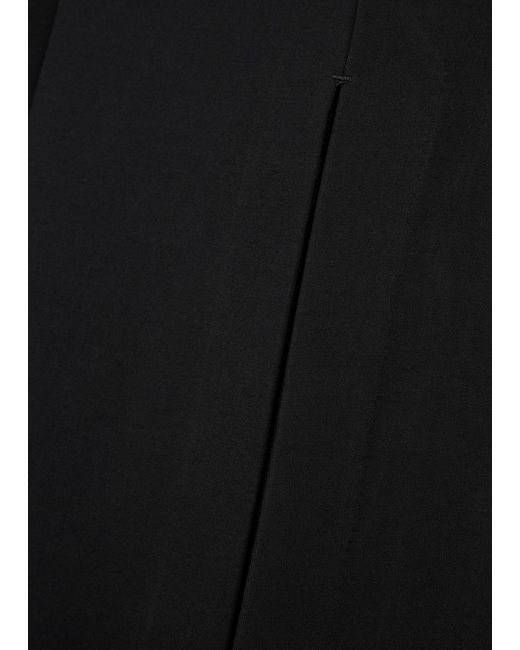 Spanx Black The Perfect Pant Stretch-jersey Trousers