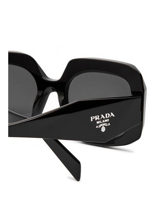 Prada Black Oversized Sunglasses