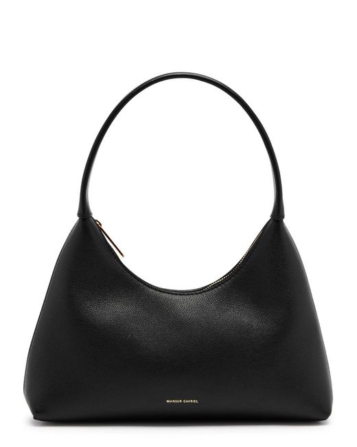 Mansur Gavriel Black Candy Mini Leather Top Handle Bag