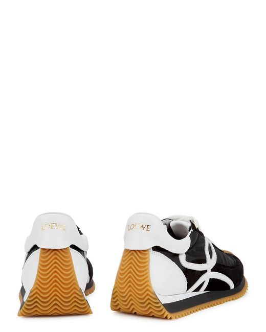 Loewe Black Flow Runner Panelled Sneakers