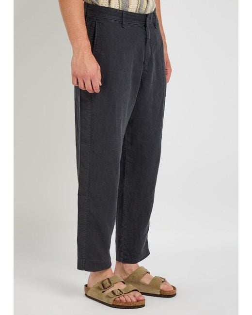 Rag & Bone Blue Linen Trousers for men