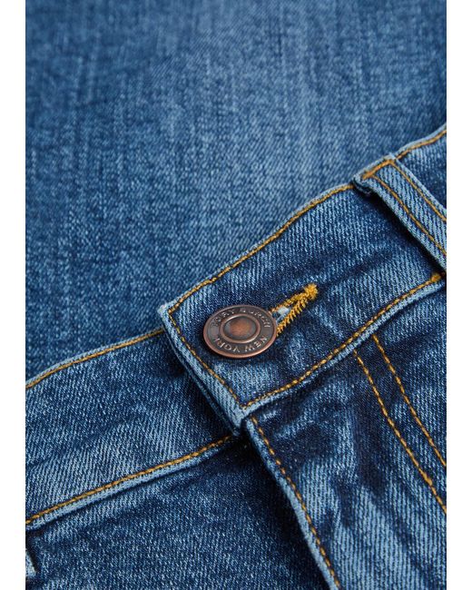 Tory Burch Blue Bootcut Jeans