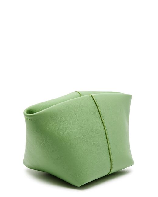 Mansur Gavriel Green Tulipano Leather Cross-body Bag