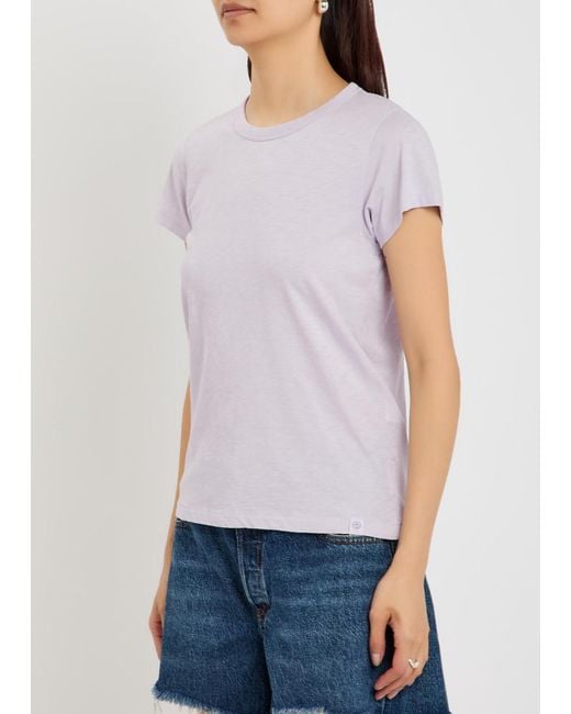 Rag & Bone Gray The Slub Cotton T-Shirt