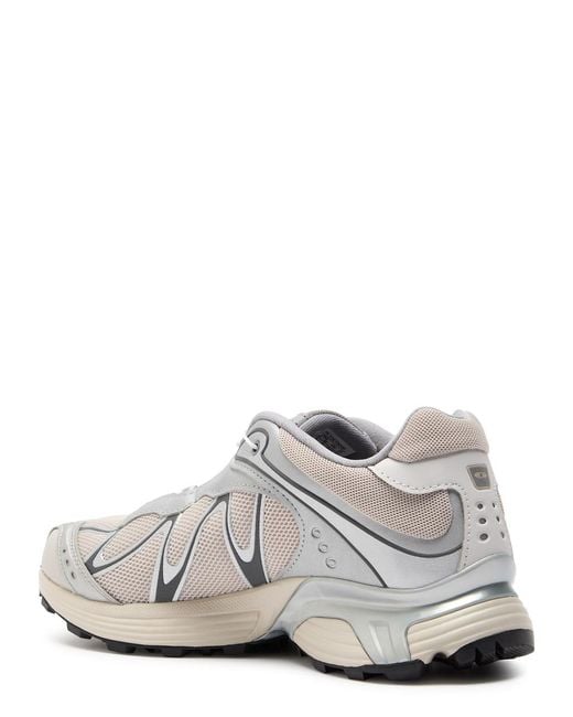 Salomon White Xt-Whisper Panelled Mesh Sneakers