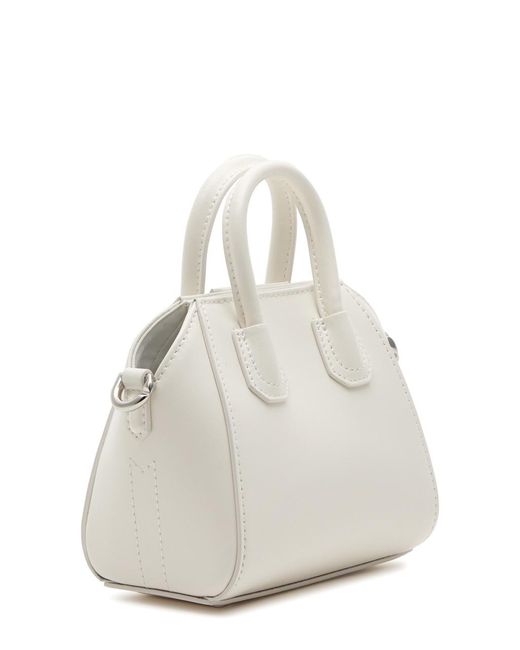 Givenchy White Antigona Micro Leather Cross-body Bag