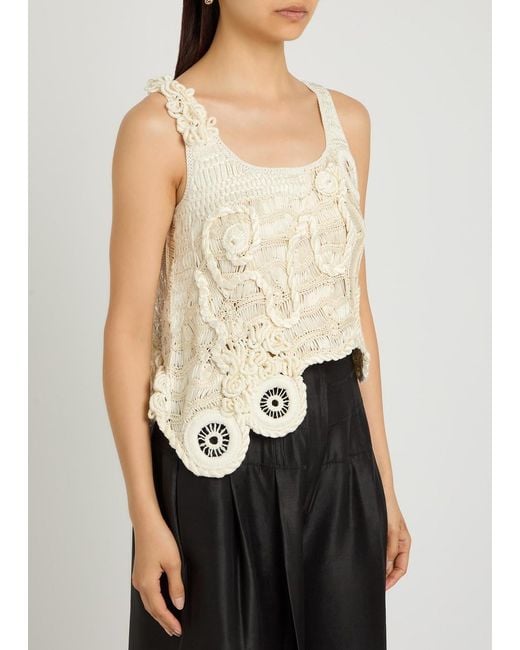 Heirlome Natural India Woven Silk And Cotton-Blend Top