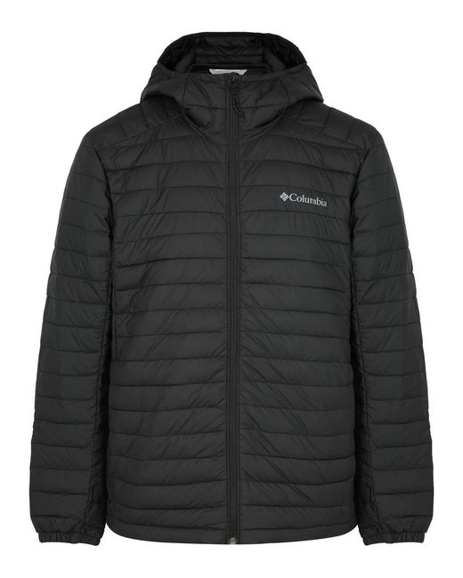 Columbia Black Silver Falls Quilted Shell Jacket for men