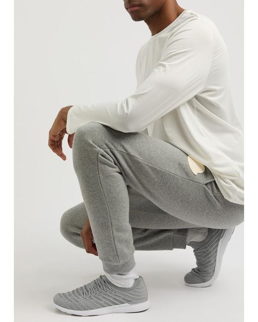 Athletic Propulsion Labs Gray Techloom Wave Knitted Sneakers for men