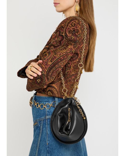Chloé Black Icons Leather Shoulder Bag
